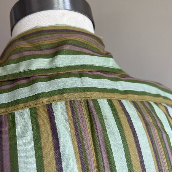 Vintage 1970’s Striped Button Down - Picture 5 of 7